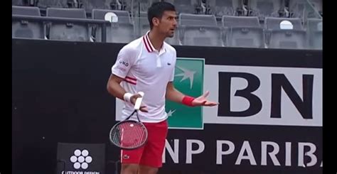 Novak Djokovic Has Temper Tantrum Over Rain During Match
