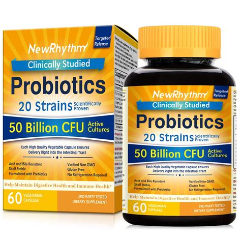 Newrhythm Probiotics 50 Billion Cfu 60 Capsule