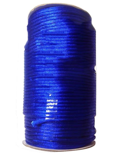 2mm Royalblue Nylon Cord Jewelry Findings Accessories Rattail Satin
