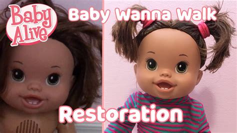 Baby Alive Restoring A Thrift Store Baby Wanna Walk 👶🏼 Youtube