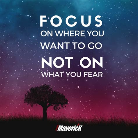 Focus On Your Goal Dont Look In Any Direction But Ahead