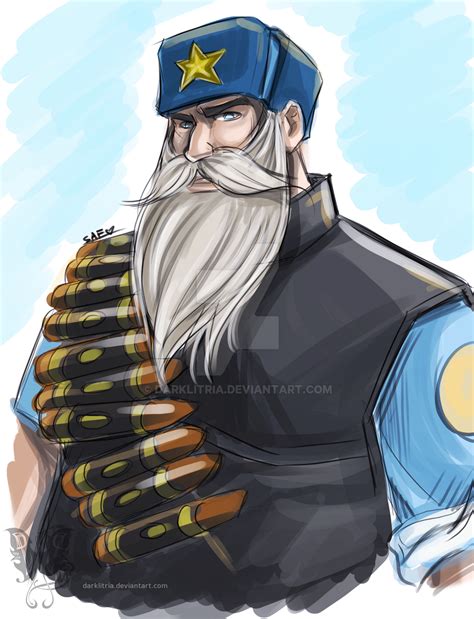 Tf2 Heavy Commission By Darklitria On Deviantart