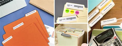 How To Make Your Own File Folder Labels