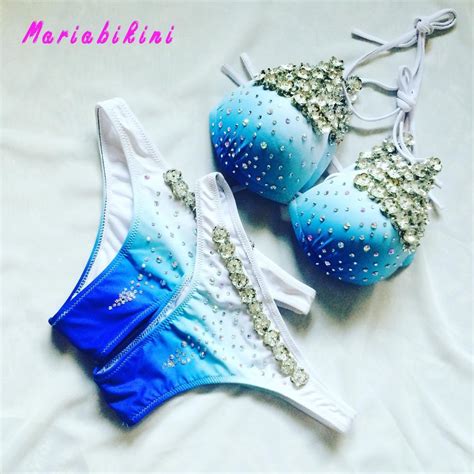 2021 Diamond Jewel Swimsuit Crystal Bikini Sequin Bikini Padding Swimsuits Monokini Push Up