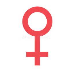 Sex Symbol Gender Woman Symbol Female Abstract Symbol Vector