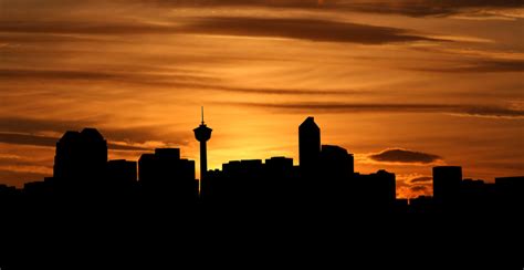Calgary Saw An Absolutely Stunning Sunset Last Night Photos News