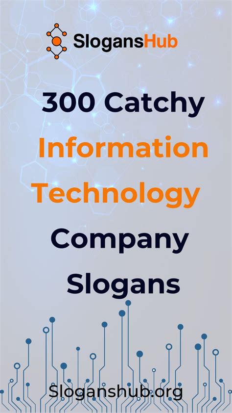 300 Catchy Information Technology It Company Slogans In 2022 Slogan
