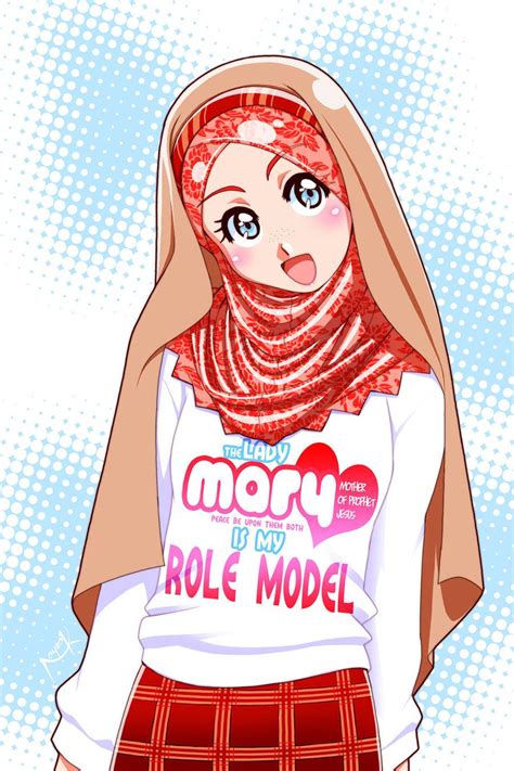 Gambar Anime Muslim Serat