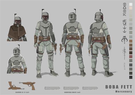 Artstation Boba Fett Character Concepts