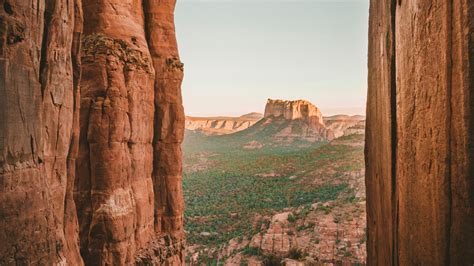 Download Wallpaper 2560x1440 Canyon Valley Rocks Gorge Landscape