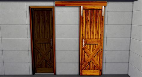 The High Horse Barn Door By Wykkyd At Mod The Sims 4 Sims 4 Updates