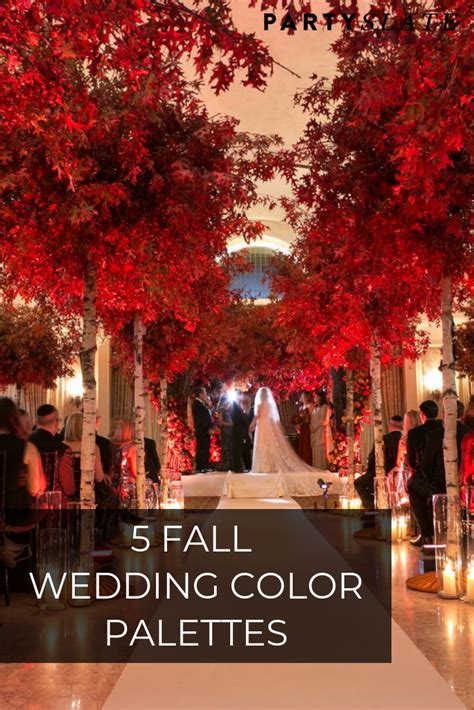 5 Fall Wedding Color Palettes We Love — Plus Real Wedding Examples To
