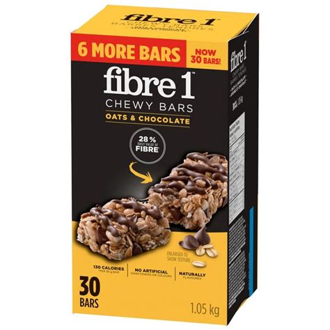 fiber one chewy bars oats and chocolate 35 g titangroceries