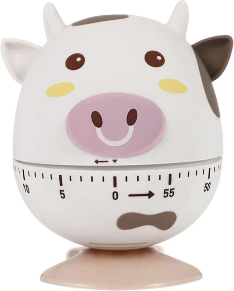 Buy Angoily Kitchen Timers For Cooking Cute Cartoon Cow 60 Minutes