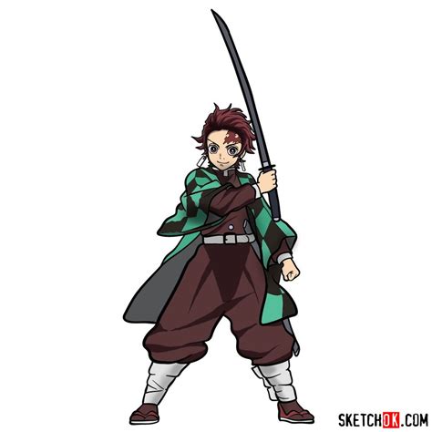 drawing tanjiro kamado demon slayer one of the best anime character images the best porn website