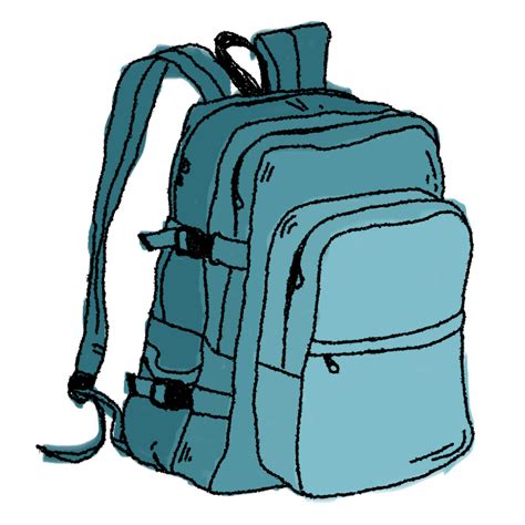 School Backpack Clip Art Clipartwiz 2 Clipartix