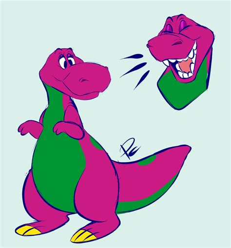 Barney By Pastel Core On Deviantart