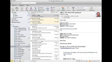 Sort Outlook Live Inbox Effectsas