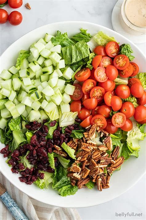 The Best Simple Side Salad Recipe Belly Full
