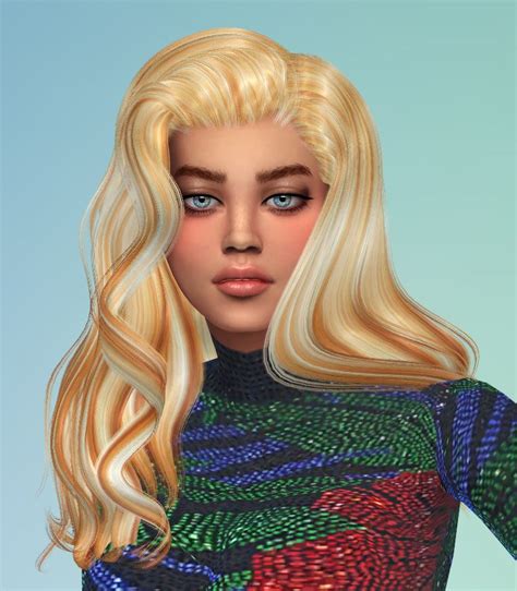 Sims 4 Hairs ~ Mod The Sims 24 Recolors Of Alesso