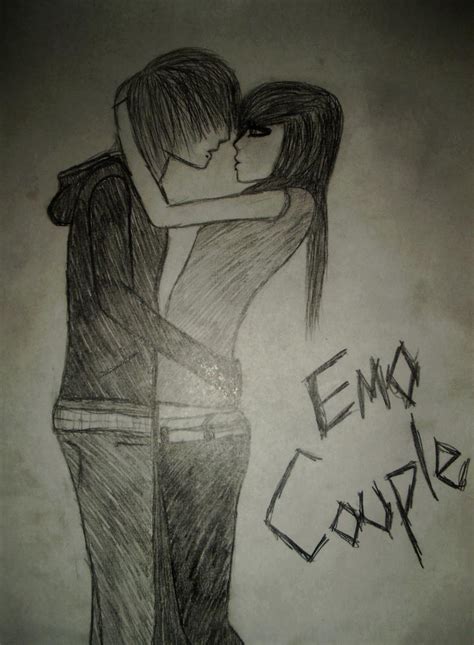 Emo Couple By Tianna Anime Chick On Deviantart