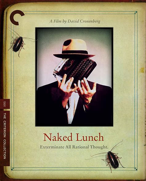 Criterion Collection Naked Lunch Blu Ray Importado Peter Weller Judy Davis Ian Holm