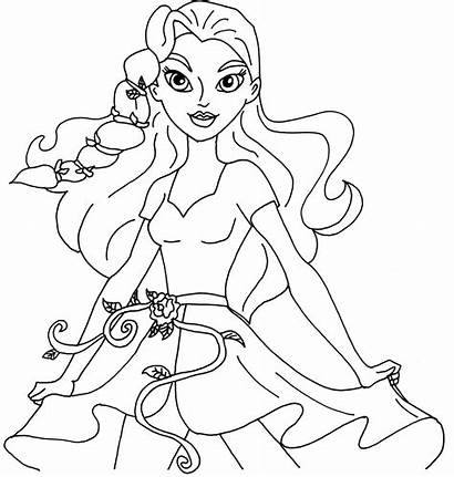 Ivy Poison Coloring Pages Lego Printable Getdrawings