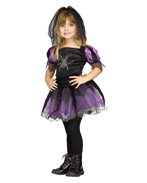 Spider Queen Toddlers Costume As Halloween Disguise Horror