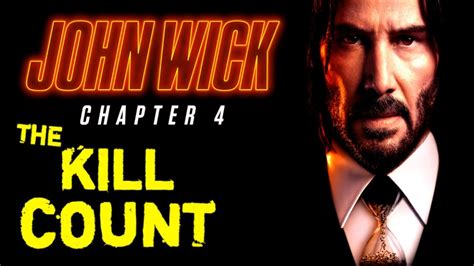 John Wick 4 Kill Count Youtube