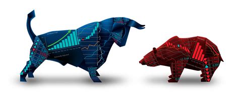 Forex Bull Logo Png Bull Chart Growth Positive Trend Stock Market