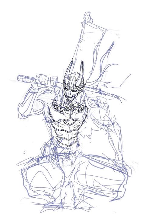 Yoshimitsu Sketch By Adivider On Deviantart