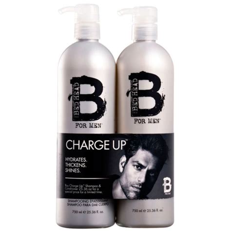 Tigi Bed Head B For Men Charge Up Thickening Duo Kit Produtos Em