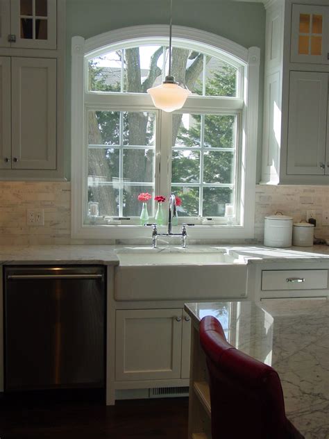 • get a bright, modern look • cabinets ship next day. White Kitchen Cabinets, Farm House Sink, Apron Sink, Quartz Counter, Vintage Style Pendent ...
