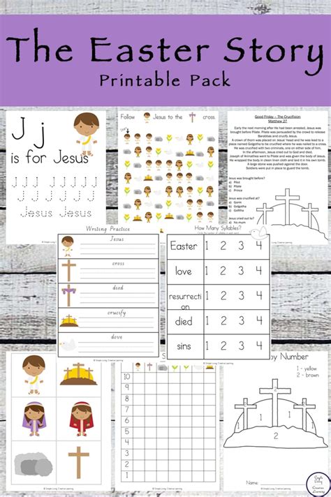 Free Printable Easter Story Sequencing Printable World Holiday
