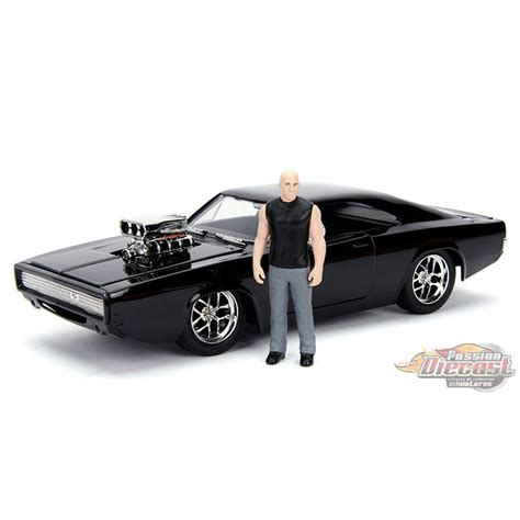 Doms Dodge Charger Rt With Diecast Dom Figure Fast And Furious