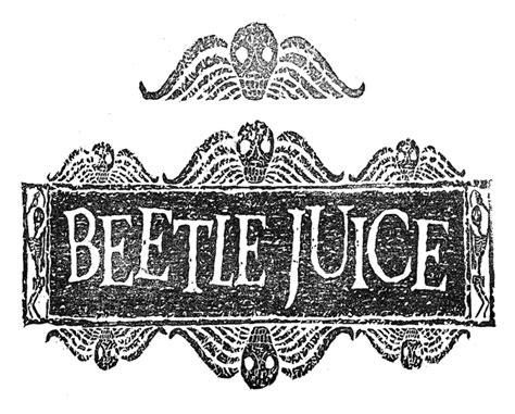 Beetlejuice Logo Stamps By Faeriefoundling On Deviantart