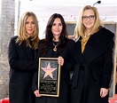 'Friends' co-stars reunite for Courteney Cox's Hollywood Walk of Fame ...