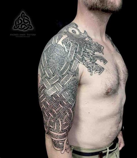 Tattoo Sleeve Celtic Knot Tattoo On Shoulder Your
