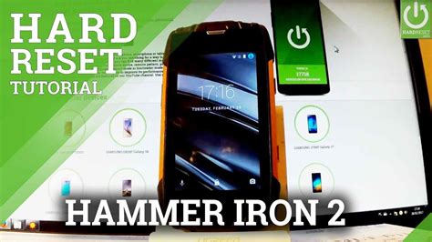 How To Hard Reset Myphone Hammer Iron 2 Bypass Pattern Format