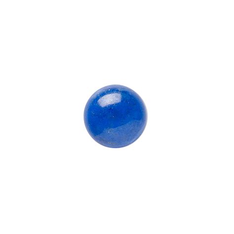 Cabochon Lapis Lazuli Natural 12mm Calibrated Round A Grade Mohs