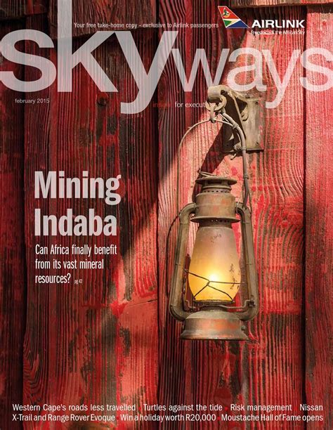 SkyWays Magazine February 2015 | Magazine design cover, Magazine design, Magazine