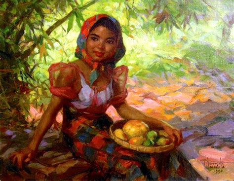 Fernando Amorsolo Filipino Art Philippine Art Artist Painting