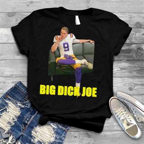 Joe Burrow Cigar Big Dick Joe Shirt