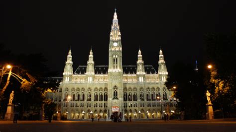 Fotostrecke Wien Bei Nacht 17 Wiener Rathaus