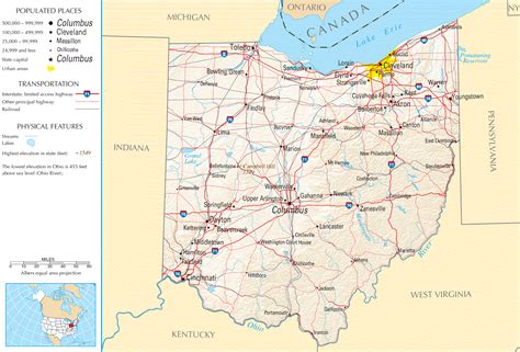 Ohio Maps And Information