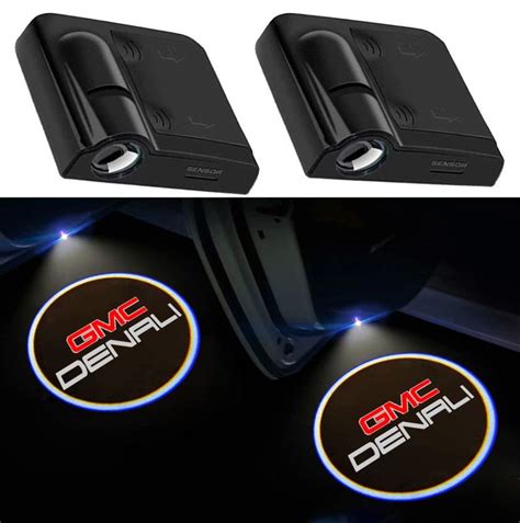 Buy 2pcs For Car Door Lights Logo For Gmc Denali Car Door Led