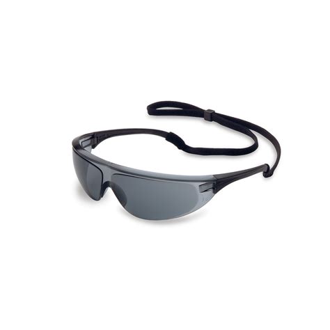 airgas hon11150751 honeywell uvex millennia sport™ black safety glasses with gray anti