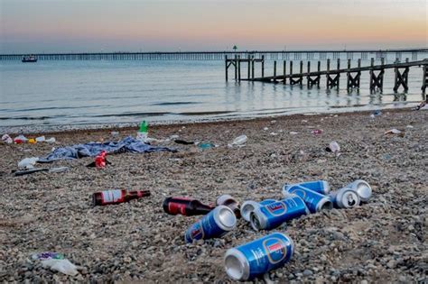 Britains Beaches Parks And Countryside Left Littered With Rubbish As