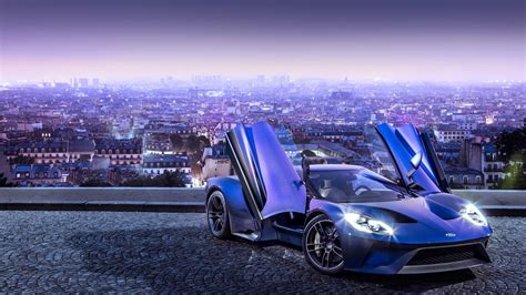 2017 Ford Gt Doors Up 5k Hd Wallpapers Ford Wallpapers Ford Gt