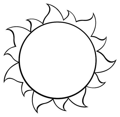 Sun Clipart Black And White Pictures Illustrations Royalty Free Vector